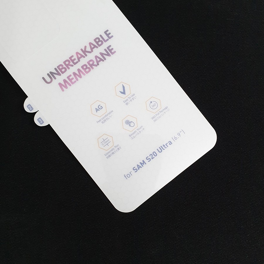 Miếng dán chống xước PPF AG nhám Galaxy S20 Ultra