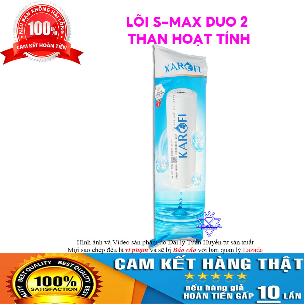 Lõi lọc nước số 2 Karofi chính hãng.
