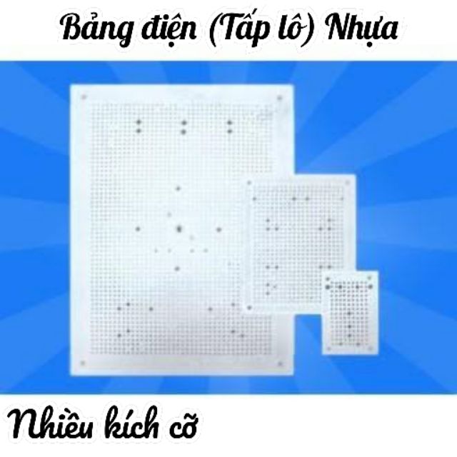 Bảng Điện Nhựa Nhiều Kích Thước (16*20 - 23*35)