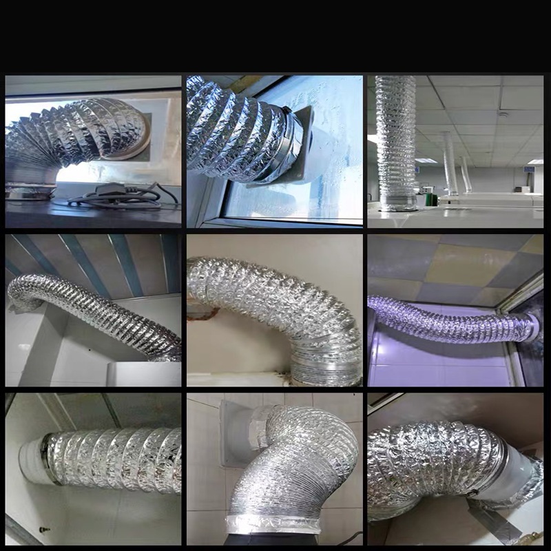 Ống bạc ống thông gió, hút mùi