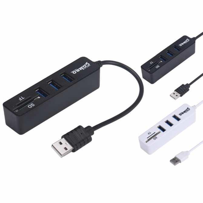 Bộ chia HuB USB 3.0 và Đọc thẻ nhớ - Card Reader