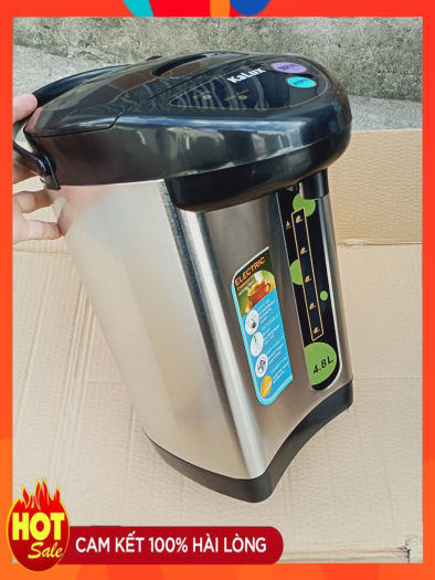 ( SALE LỚN ) bình đun nước Bình Thủy điện INOX Cao Cấp bình thủy điện  KALUX KL-038 ( 3.8 LÍT ) chất liệu inox 304 không gỉ,Bình Đun Siêu Tốc siêu Tiết kiệm Điện Cho Mọi Gia Đình, phù hợp với người già trẻ nhỏ BH 12 tháng Shop Cheerya