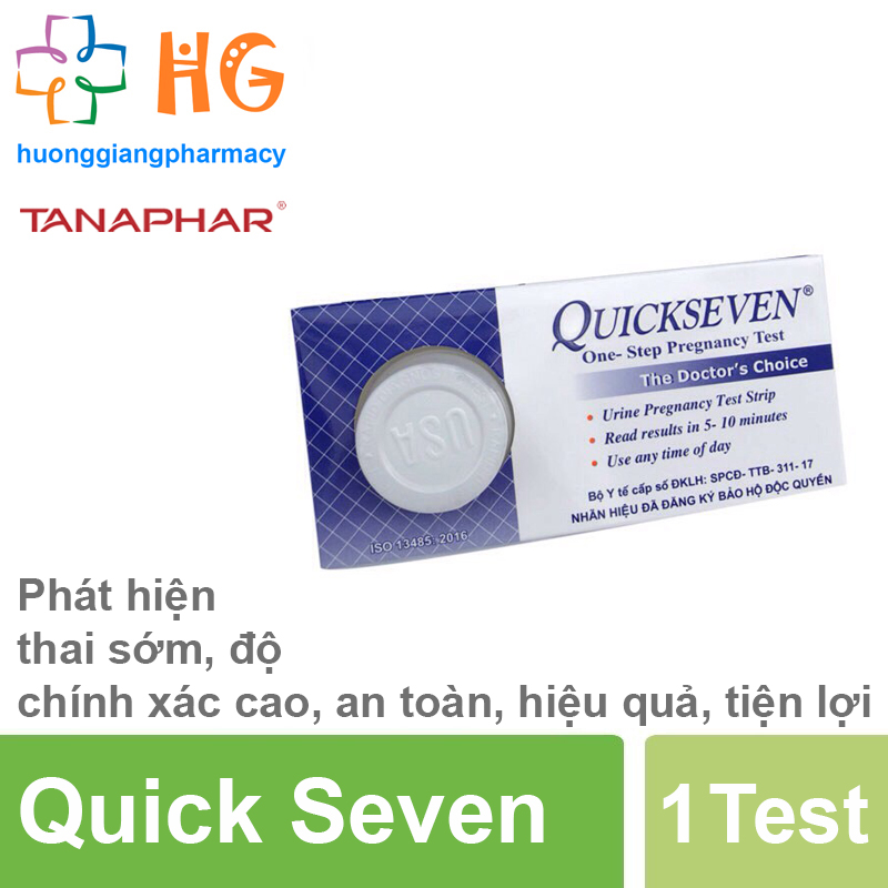 Que thử thai nhanh Quickseven
