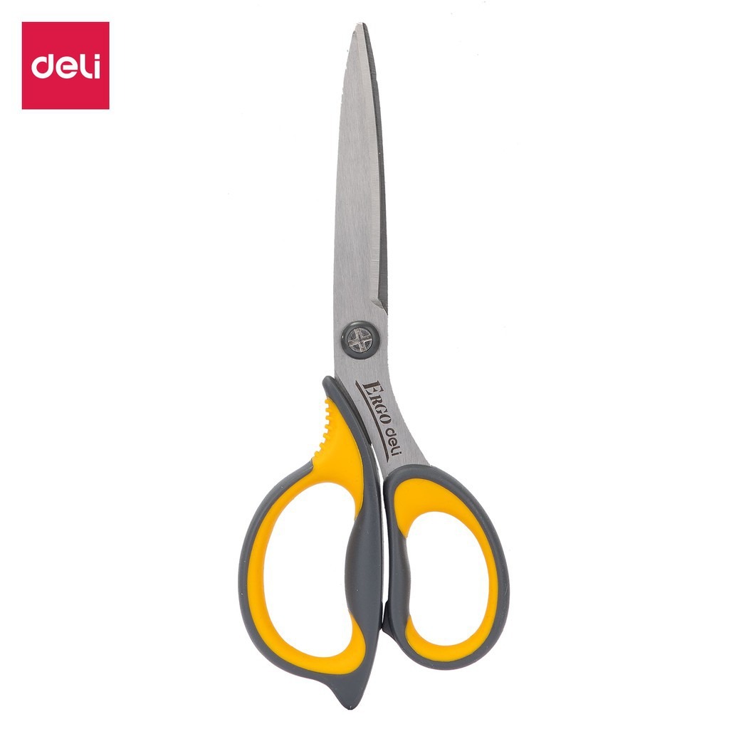(1 Cây) Kéo văn phòng cao cấp 170mm Deli E77759