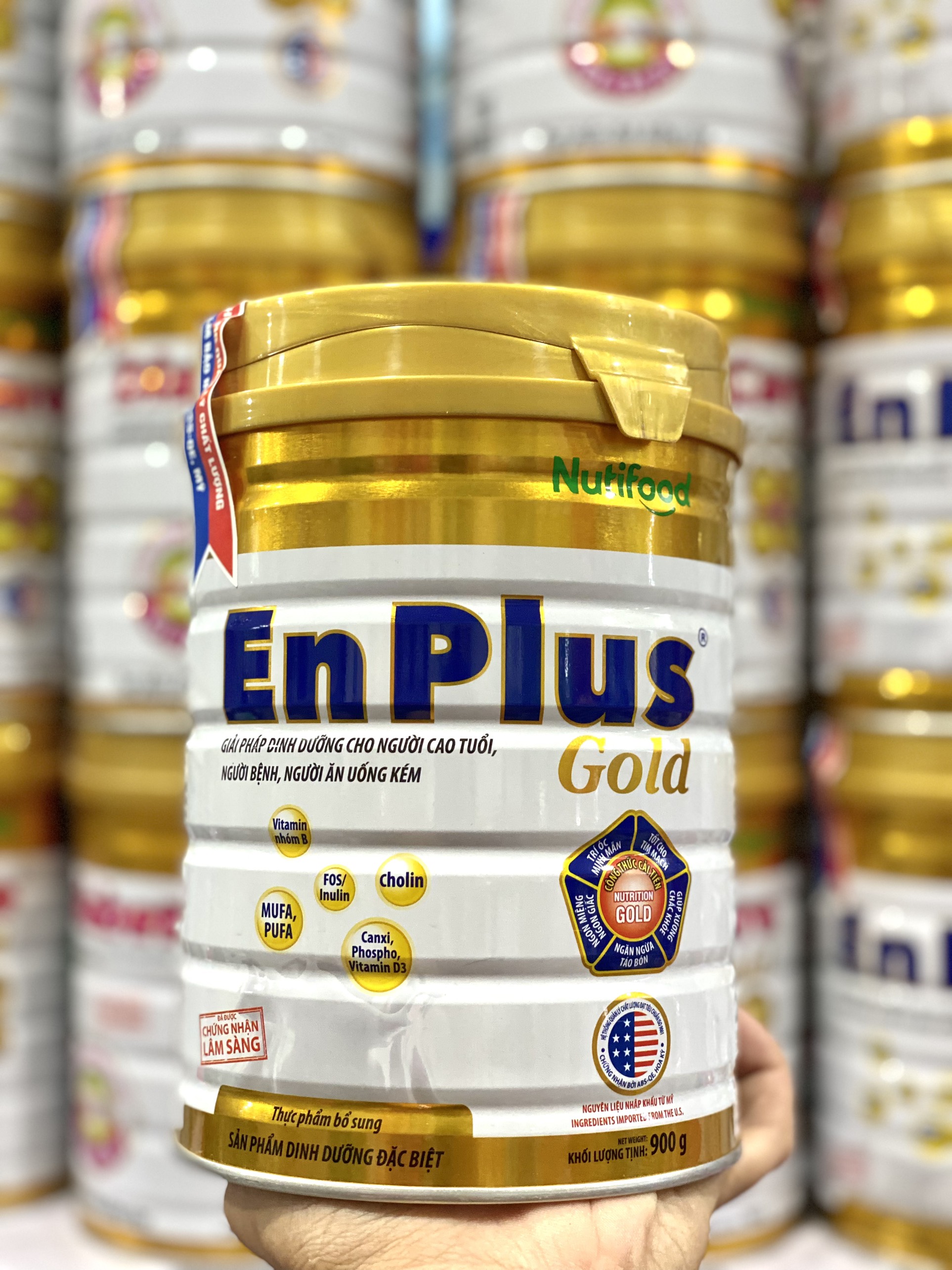Sữa Nutifood Enplus Gold 900G