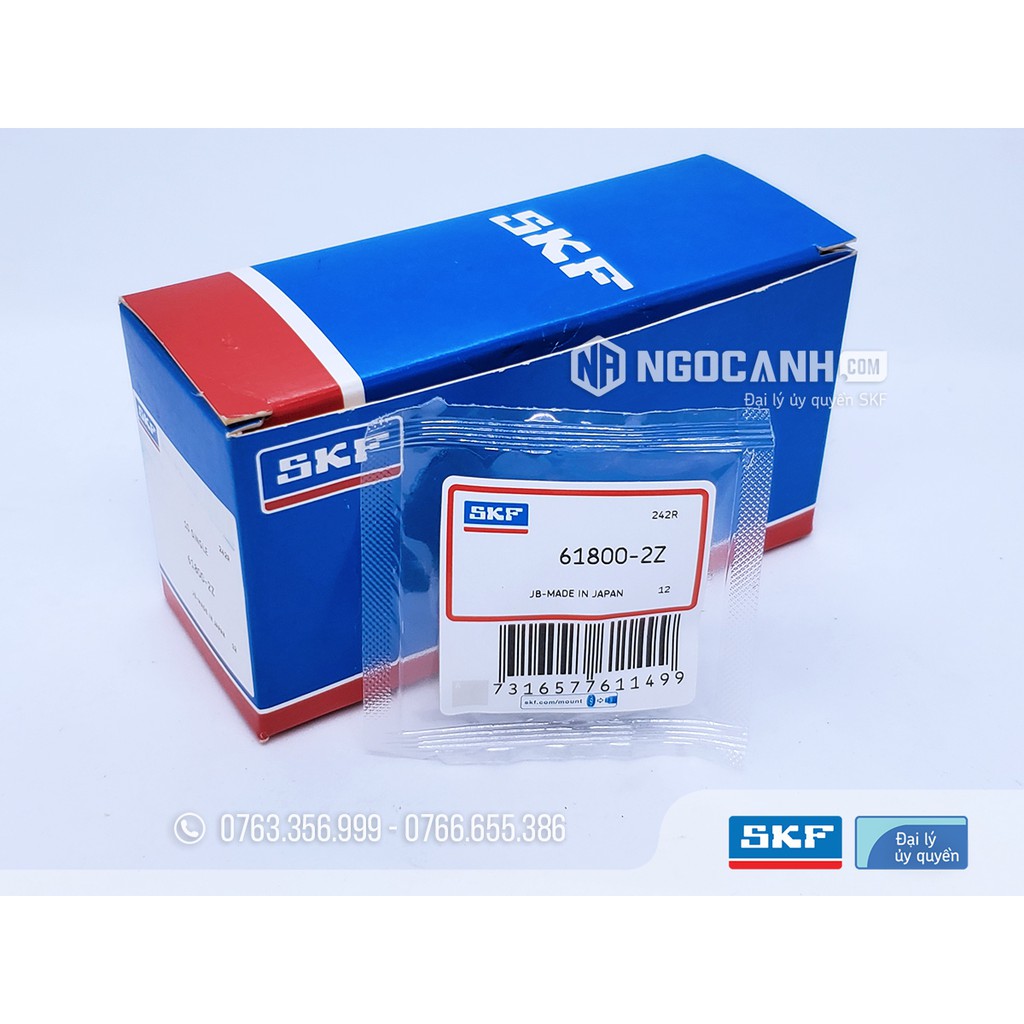 Vòng bi bạc đạn 61800-2Z chính hãng SKF