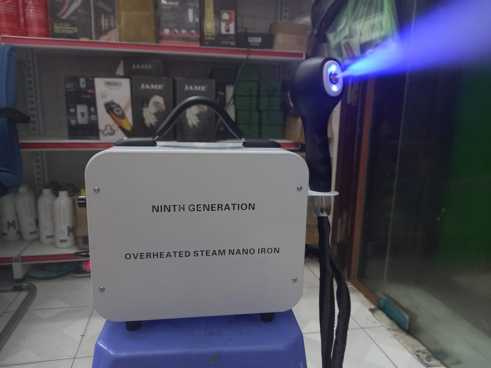 Máy hấp phục hồi  Phun Nano để bàn cao cấp