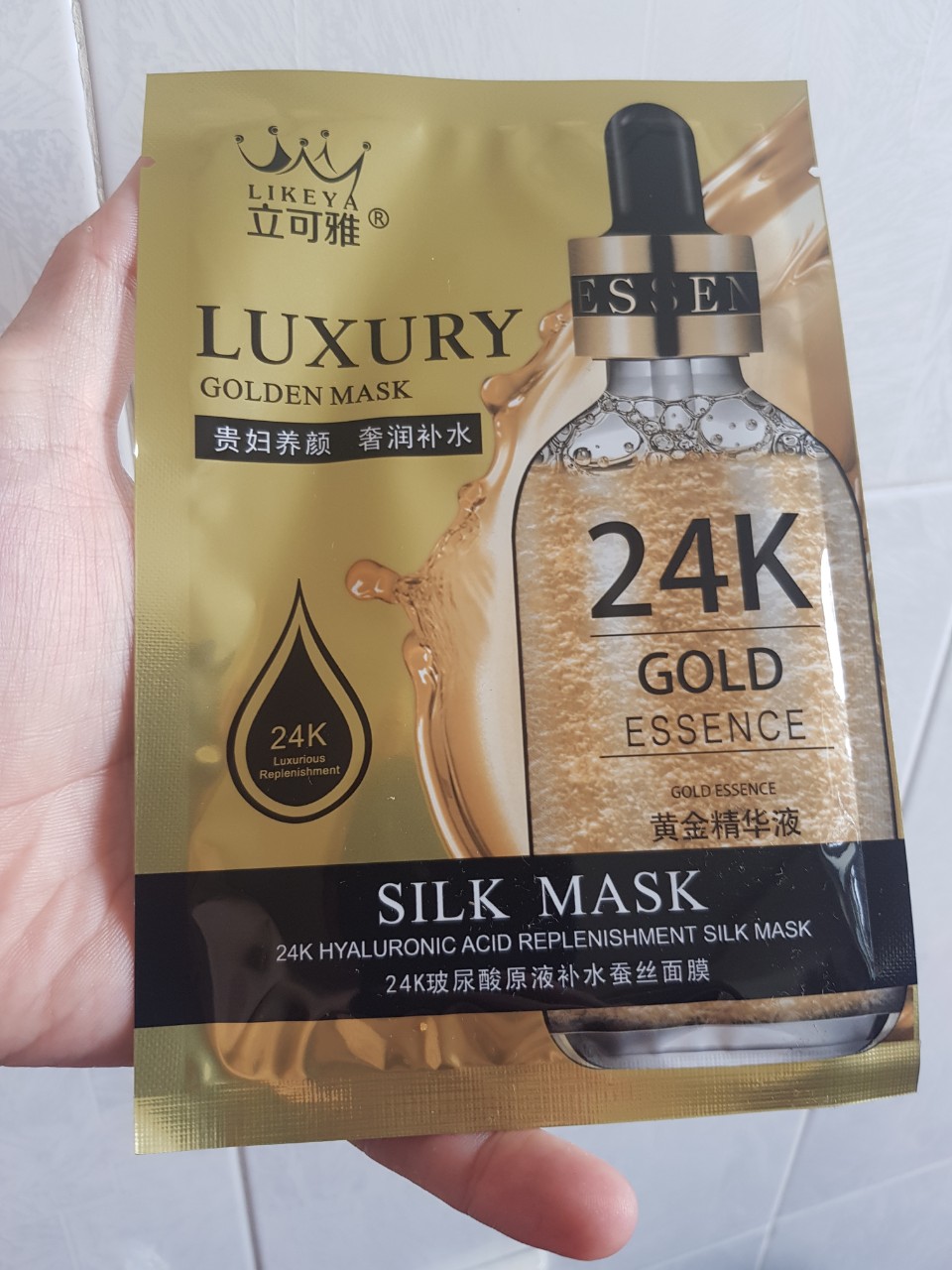 Mặt nạ 24K Luxury LiKeYa ( 10 Miếng/ Hộp)