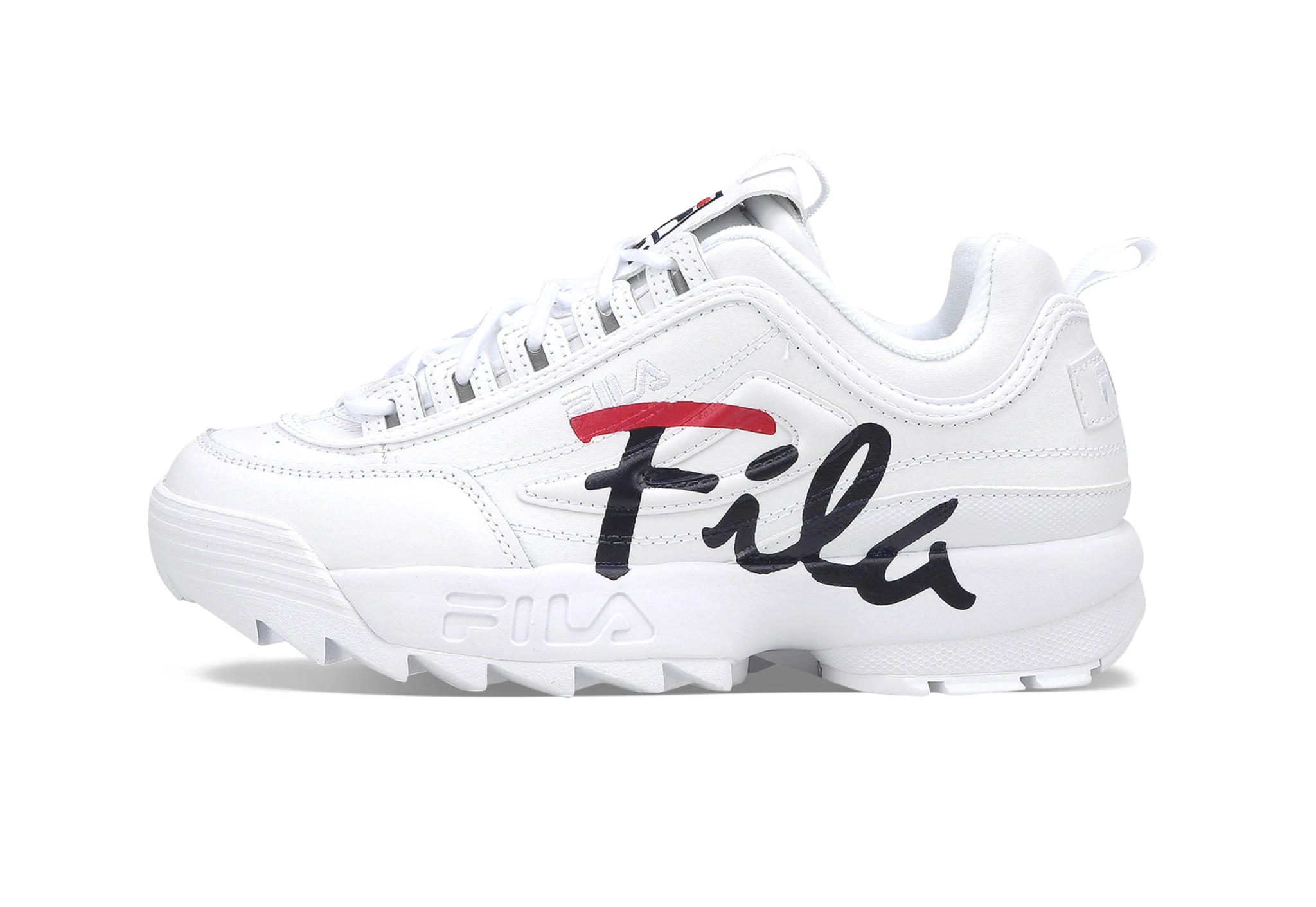 [XẢ HÀNG LẺ SIZE 100% Authentic Korea] Giày snealer Fila Disruptor 2 Script - cho nam, nữ