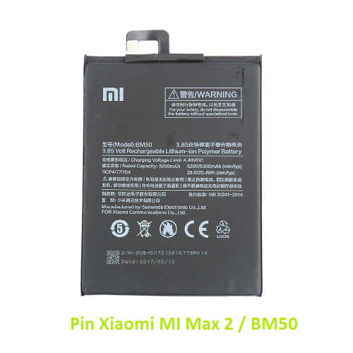 Pin Điện thoại Xiaomi Mi Max 2 BM50