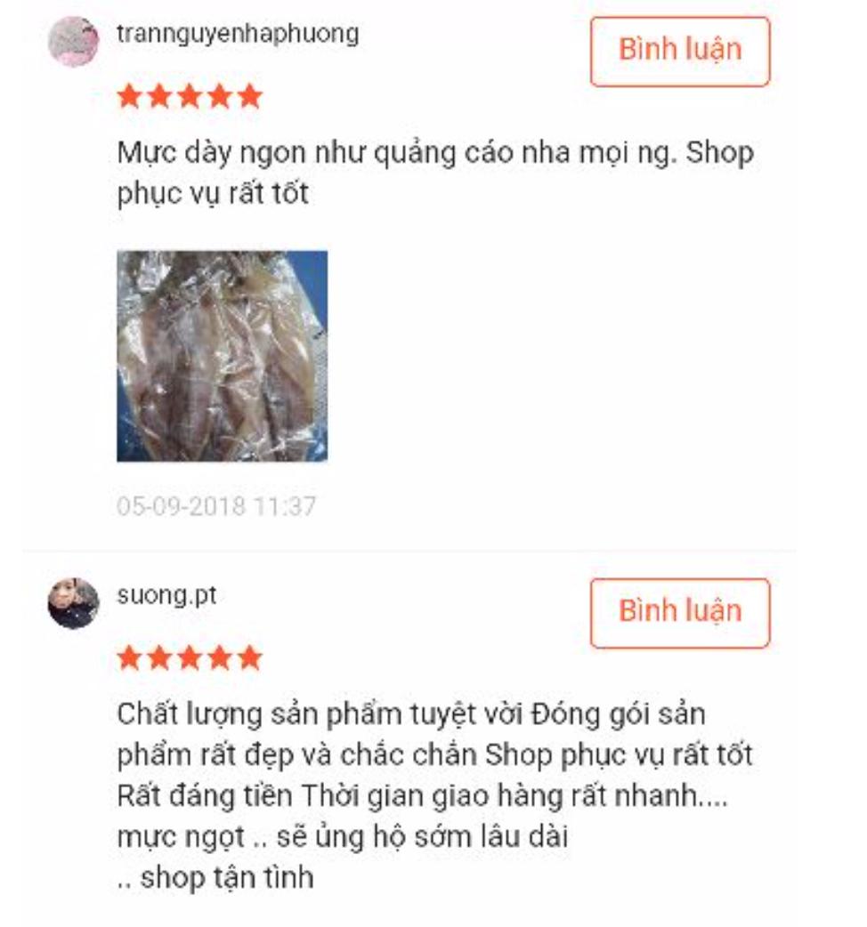 [ Cực Ngon, Ngọt ] 1 Con Mực Câu Khô Vân Đồn Size 28-32 Con/1Kg