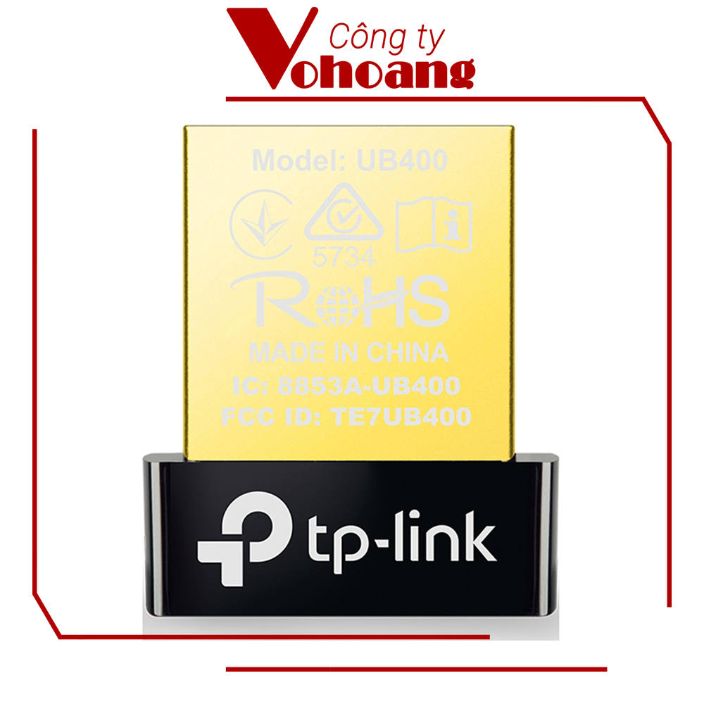 USB Bluetooth 4.0 TP-Link UB400 dùng cho máy tính (Đen)