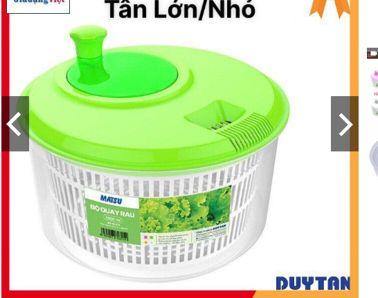 BỘ RỔ QUAY RAU LỚN DUY TÂN- HÀNG MỚI