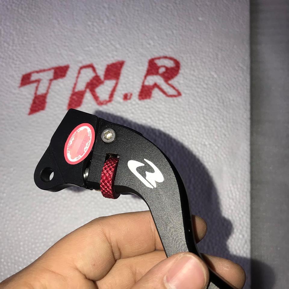 Tay phanh Cơ RCB E+ gắn xe số Honda Đen