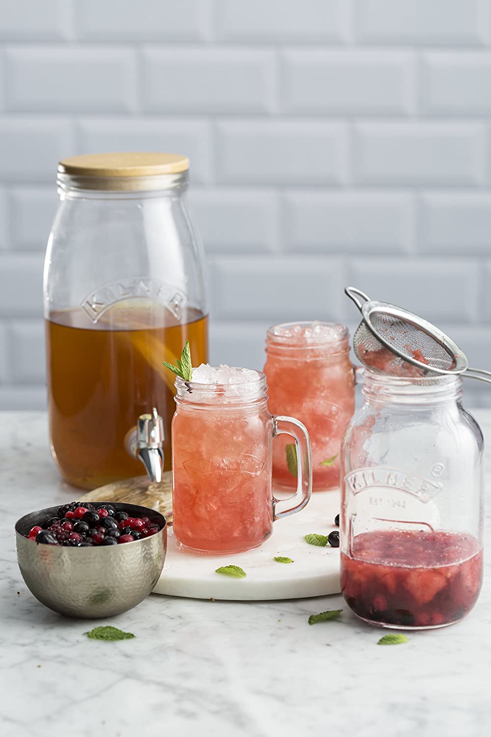 Bình thủy tinh Kilner Kombucha 3 Lít