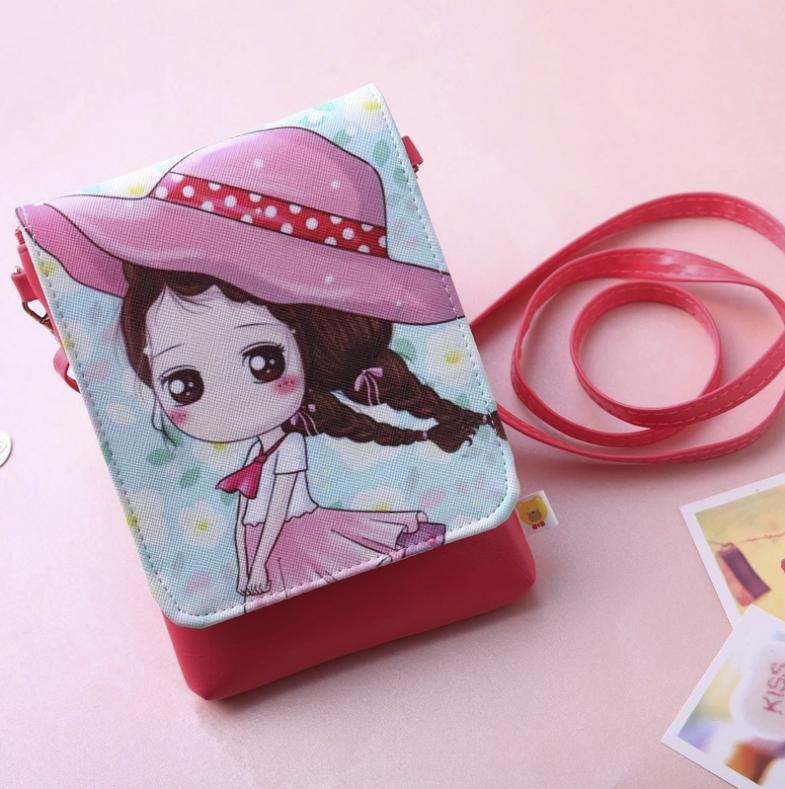 Túi điện thoại hoạt hình Chibi dễ thương