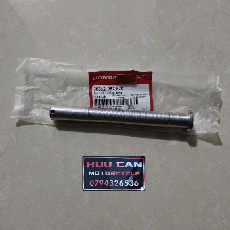 Trục cốt chân chống đứng HONDA Dream / Future 1 / wave đời đầu/ wave @