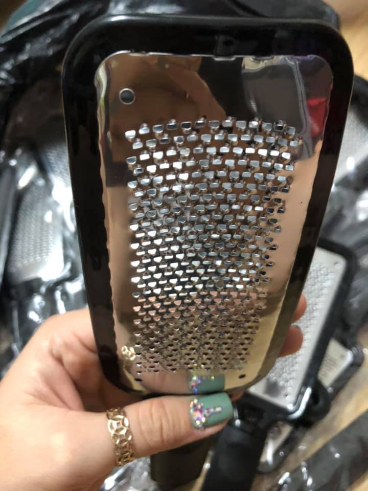 Stainless Steel Heel Scrubber, Spa Heel Scrubber, Heel Dead Skin Scrubber