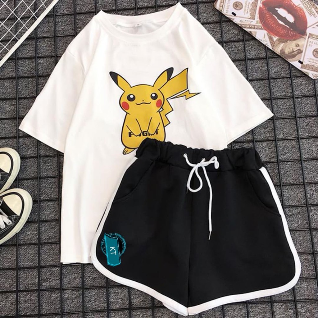 Sét áo phông pika + quần đùi kth0720