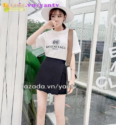[HCM]Quần Giả Váy Vạt Xéo 210 yantv