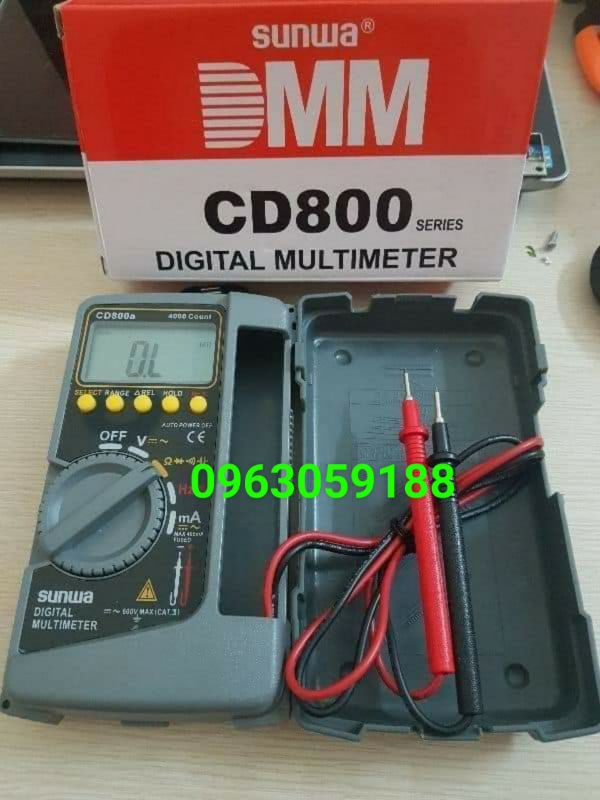 Đồng Hồ Vạn Nang SUNWA CD800
