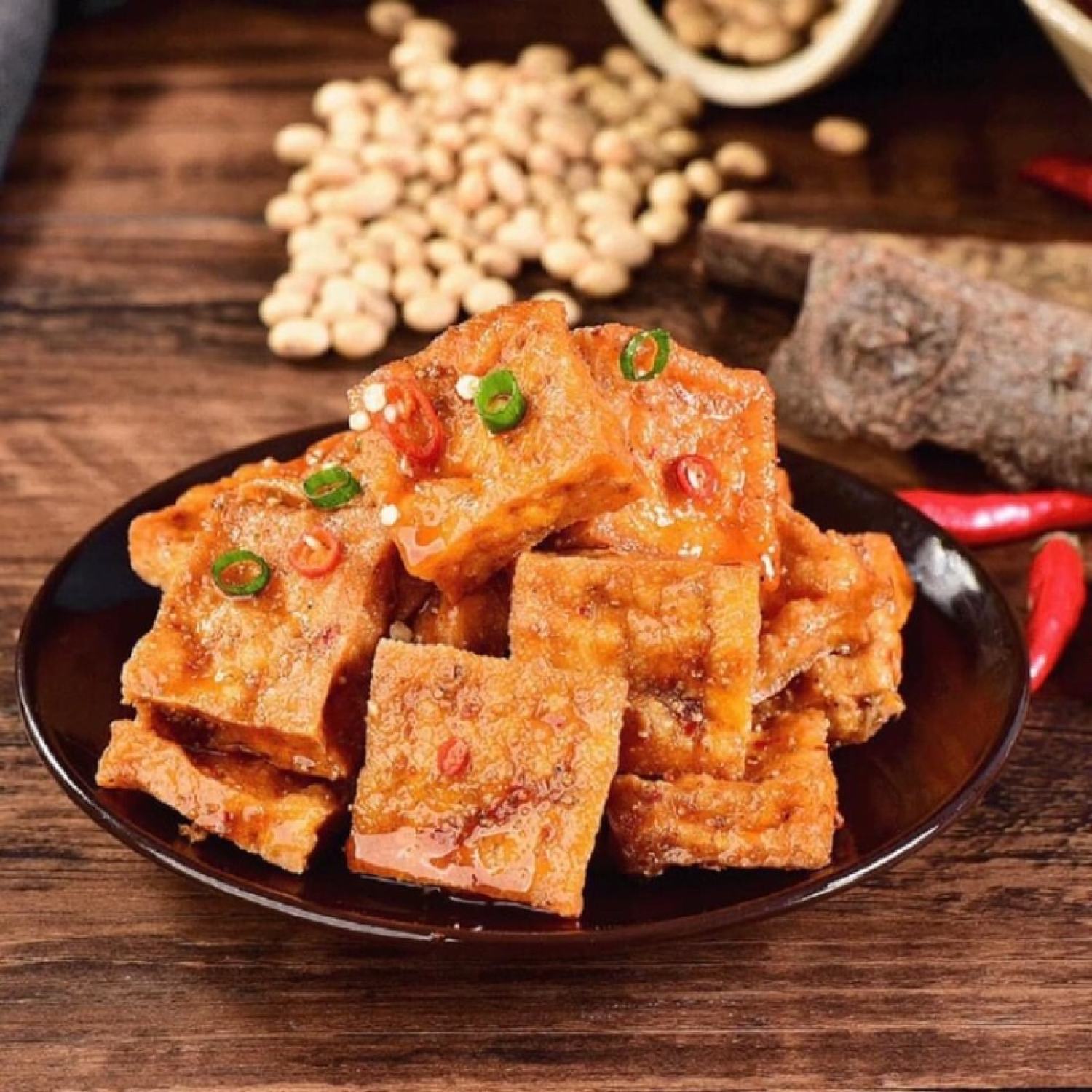 Đậu phụ cay