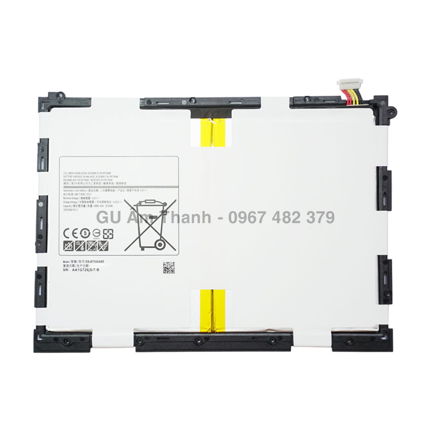 Pin cho Samsung Galaxy Tab A 9.7 P555 SM-P555 dung lượng 6000mAh Zin máy