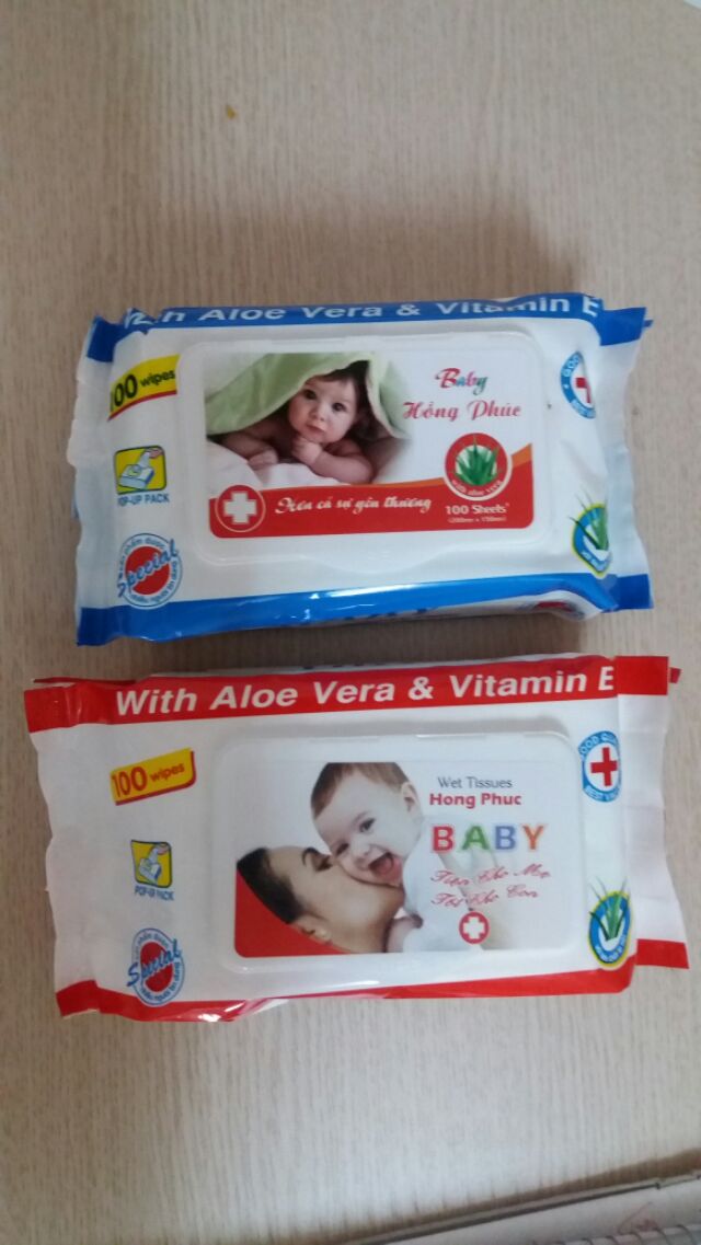 Khăn Uớt Bịch 100 Tờ