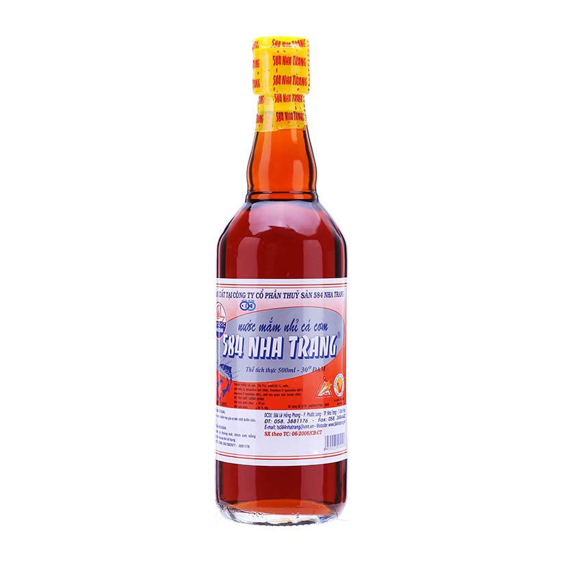 Nước chấm cá cơm 3C chai 500ml 18 độ đạm