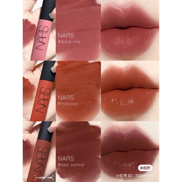 Son Nars Air Lip Matte 2020
