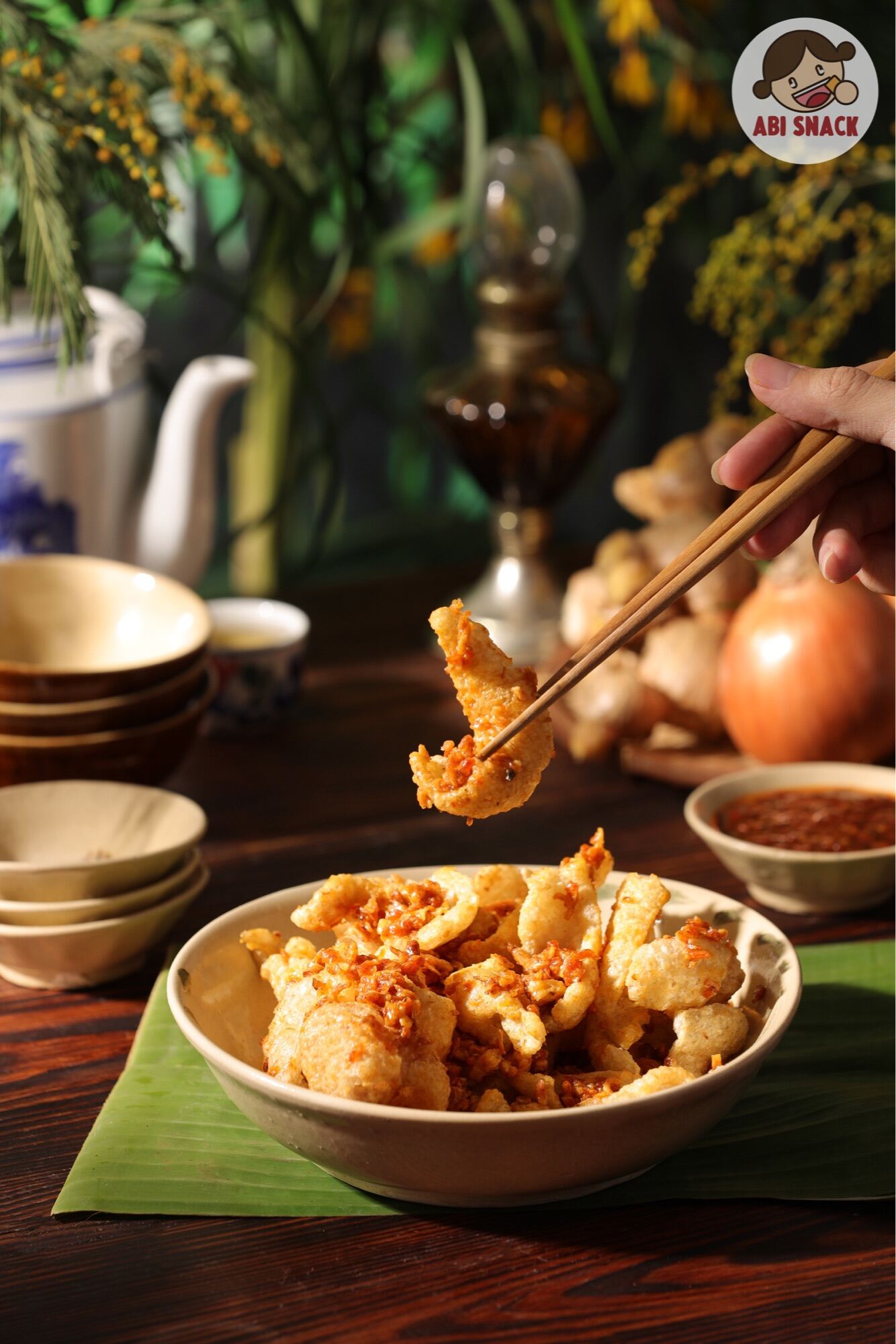 Da Heo Lắc Sốt Siêu Phẩm ABI SNACK