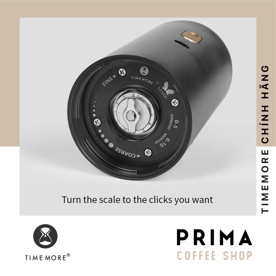 [Chính Hãng] Máy xay cà phê tự động Timemore Grinder Go