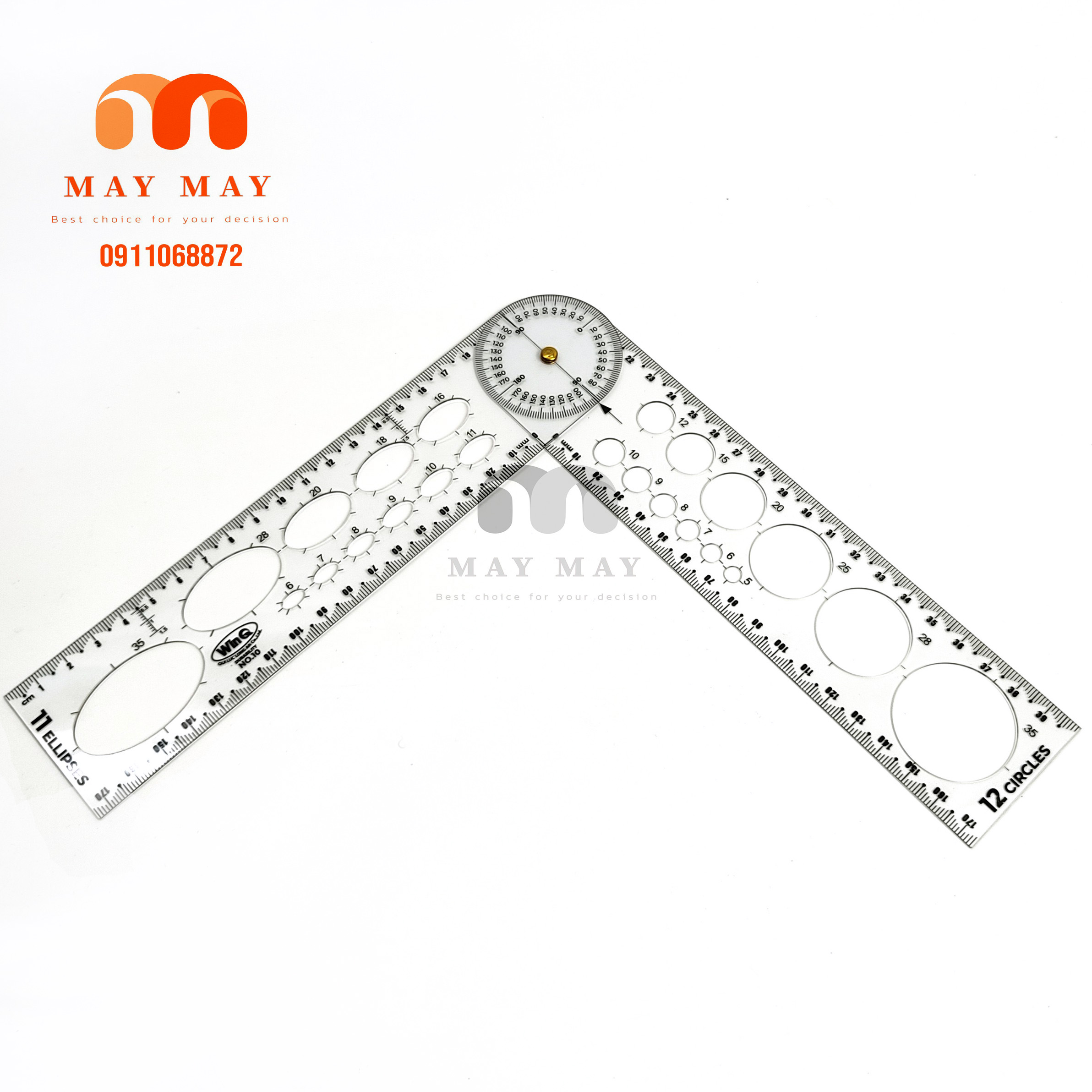 Thước xếp đa năng -Thước vẽ kĩ thuật No 10