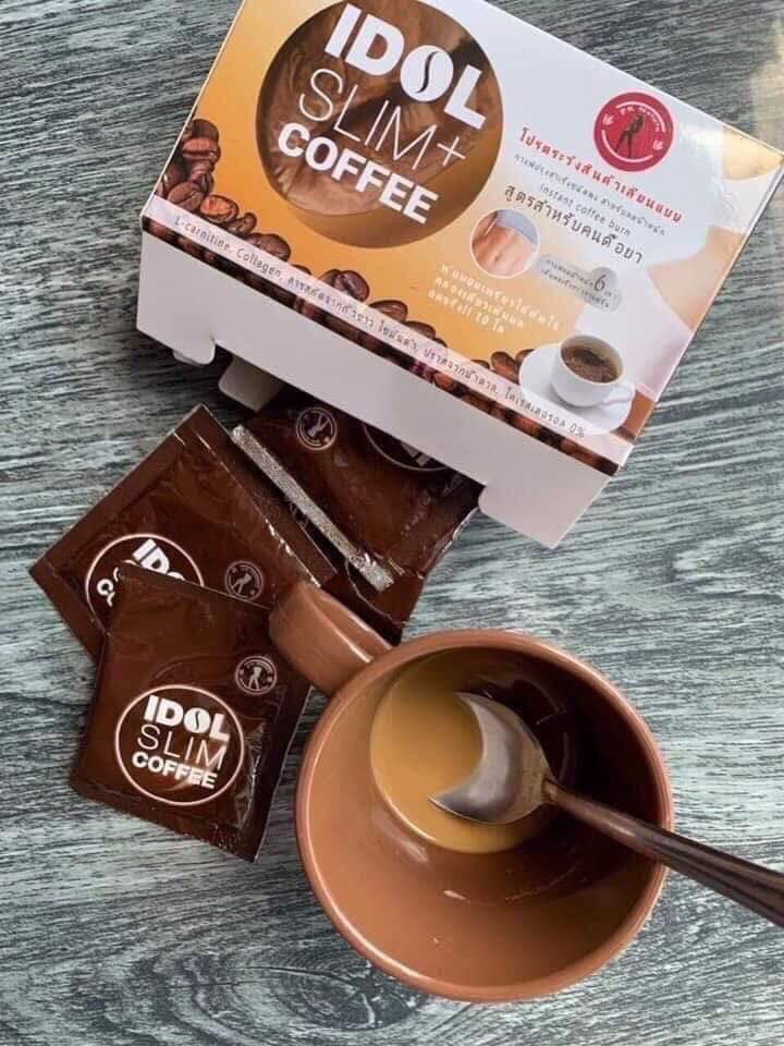 Cà phê giảm cân idol slim coffee Thái Lan (Hộp 10 gói nhỏ x 15g)