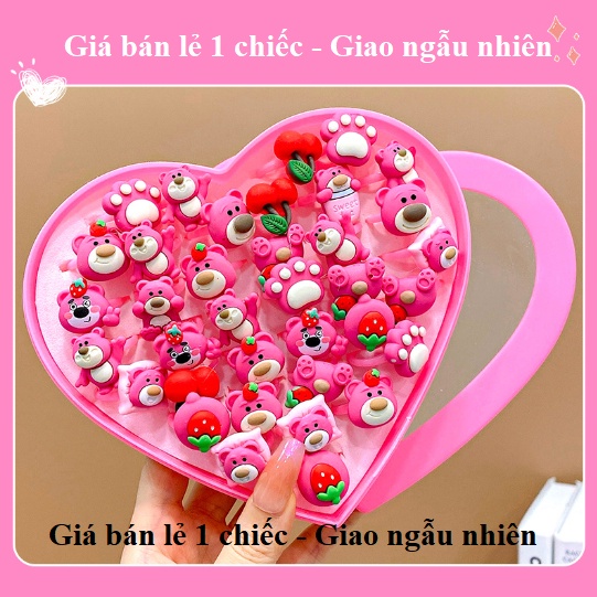 SET 10- 36 Chiếc Nhẫn Đeo Tay Dễ Thương Cho Bé