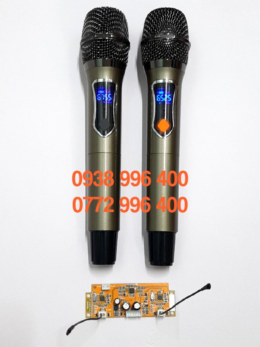 [HCM]Mic Loa Kéo Chỉnh Được Tần Số màn hình xanh