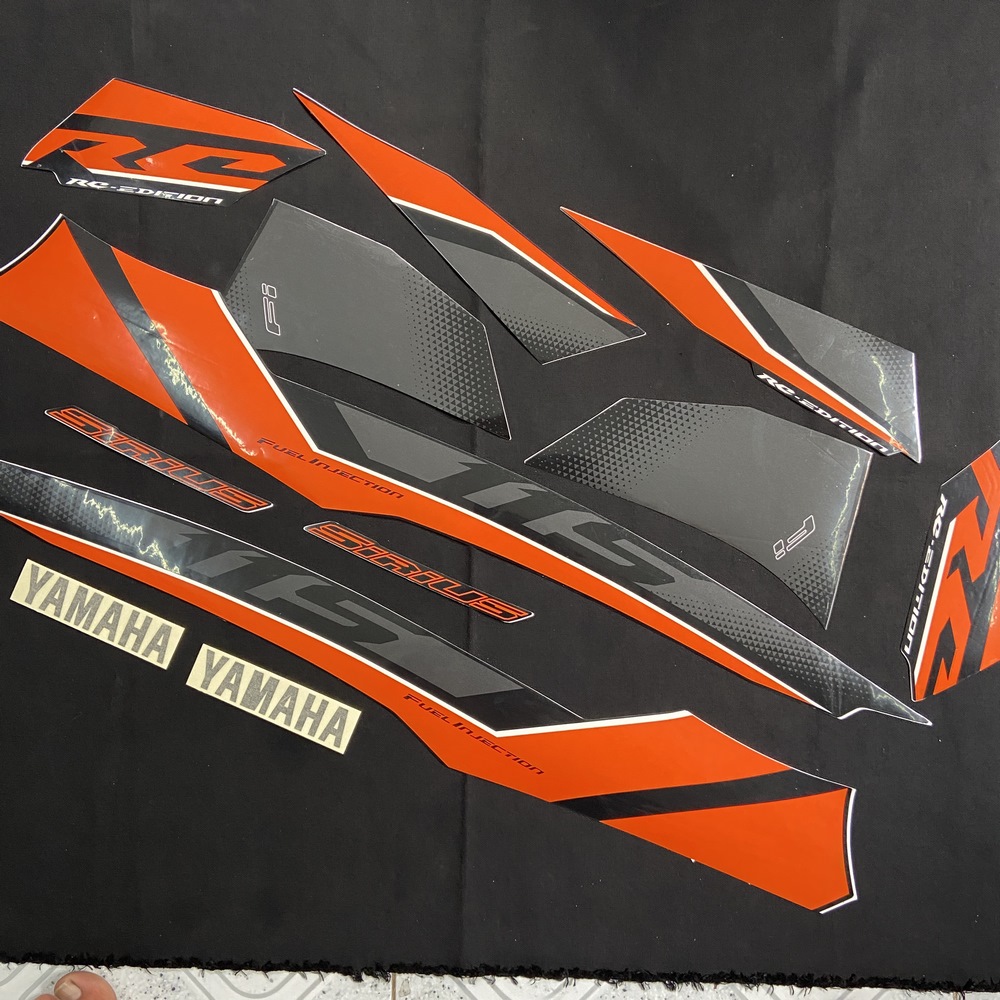 [HCM][BAO ĐỔI TRẢ] TEM 3 LỚP MÂU ZIN CAO CẤP CHO SIRIUS RC BẢN FI SIÊU BỀN - MÀU CAM