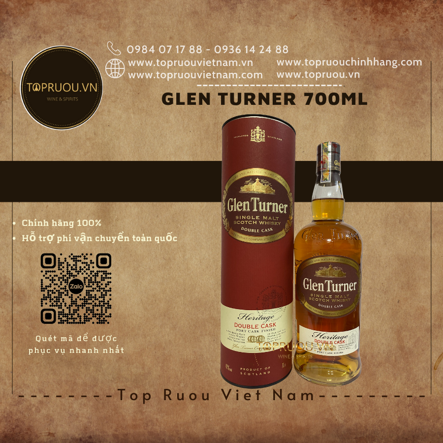 GLEN TURNER 700ML - CHÍNH HÃNG 100% (MẠNH)