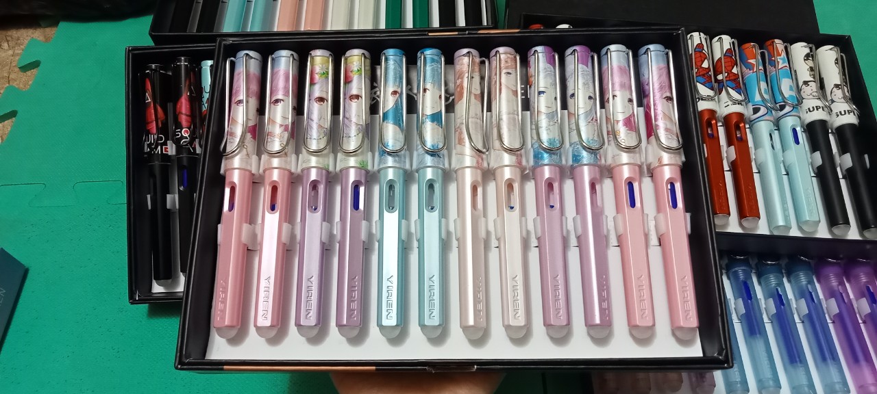 combo Bút mực xóa  hoạt hình và mực xóa