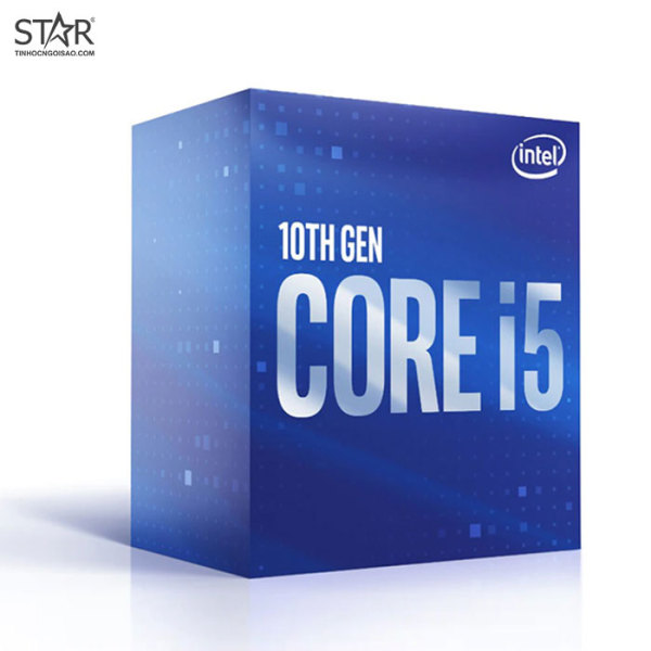 Bảng giá [HCM]CPU Intel Core i5 10400F (2.90 Up to 4.30GHz 12M 6 Cores 12 Threads) Box Chính Hãng (Không GPU) Phong Vũ