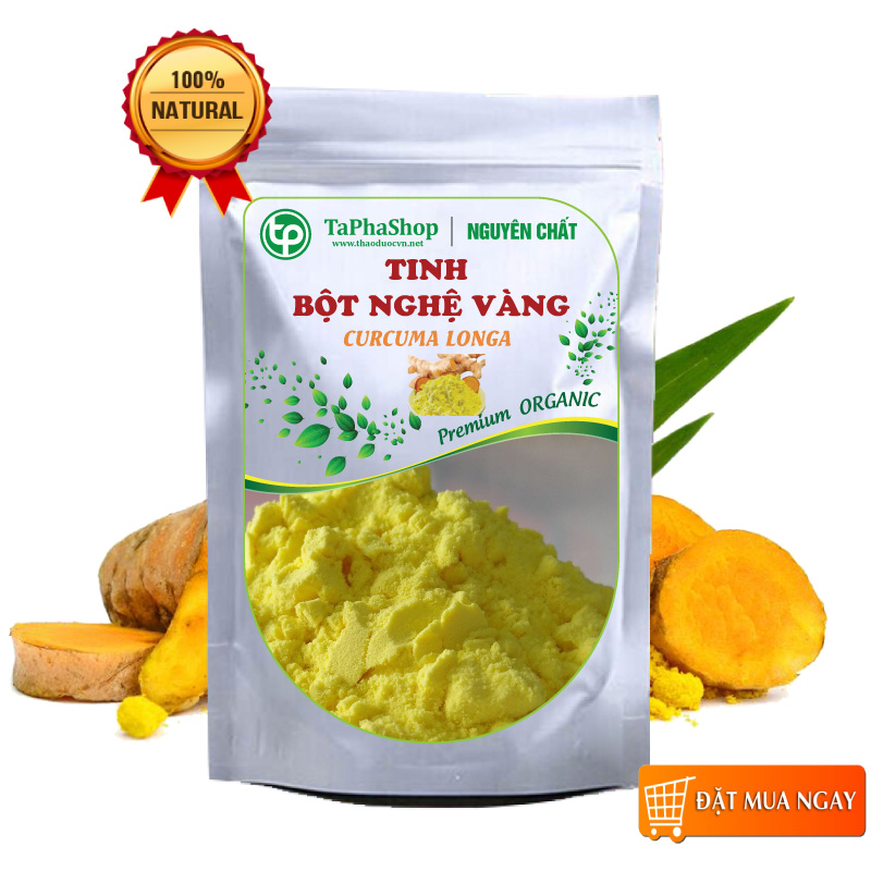 Tinh bột nghệ vàng nguyên chất 100g