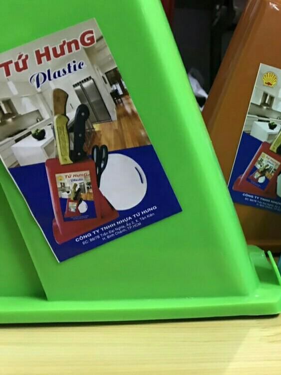 Giá Để Dao Bằng Nhựa Plastic Tứ Hưng