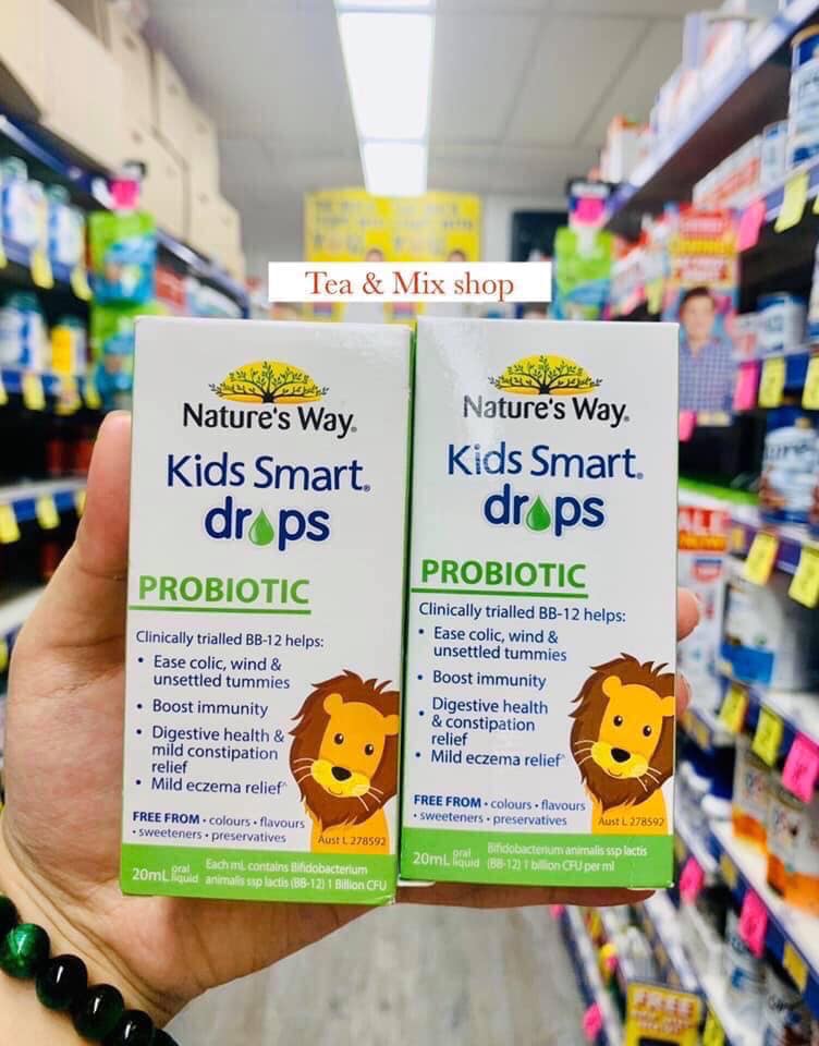 Men vi sinh Nature Way Kids Smart Drops Probiotic 20ml