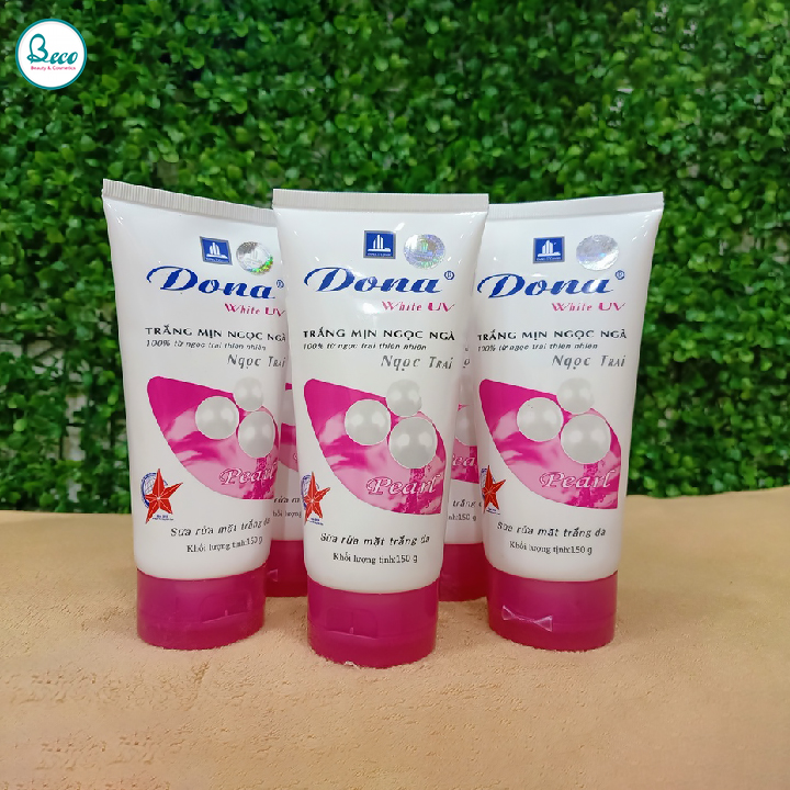 Sữa Rửa Mặt Dưỡng Trắng Da Dona 150g [BECO - BC1323]
