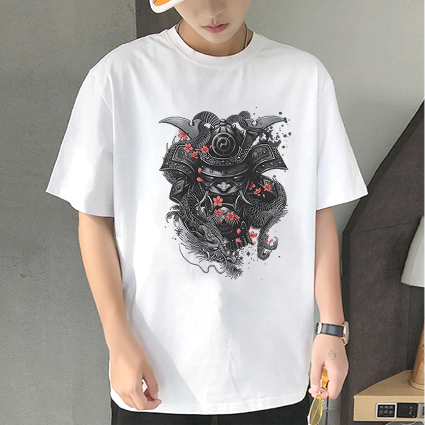 (HCM-HOT SALE) Áo Thun UNISEX FREESIZE Tay Lỡ "In Hình SAMURAI"