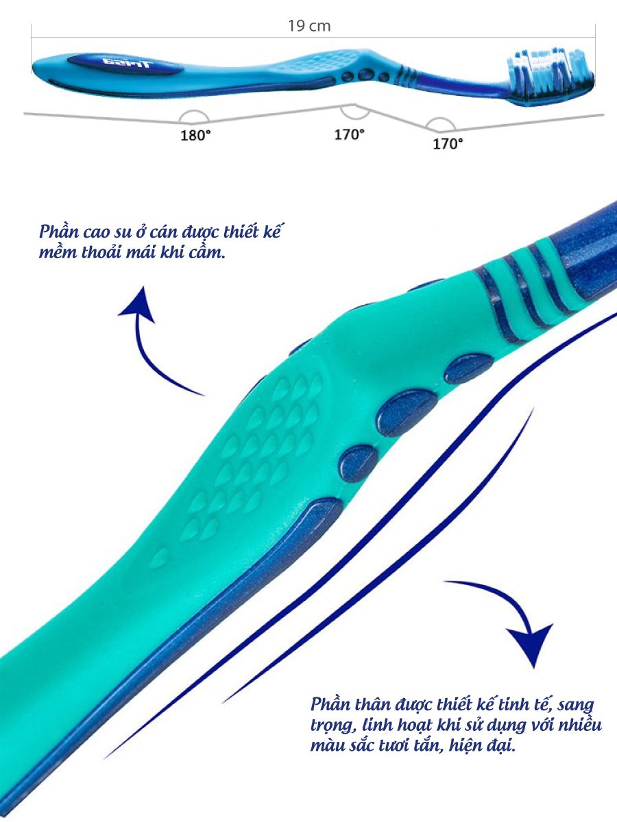Bàn Chải Đánh Răng Trisa Flexible Head ( Soft )
