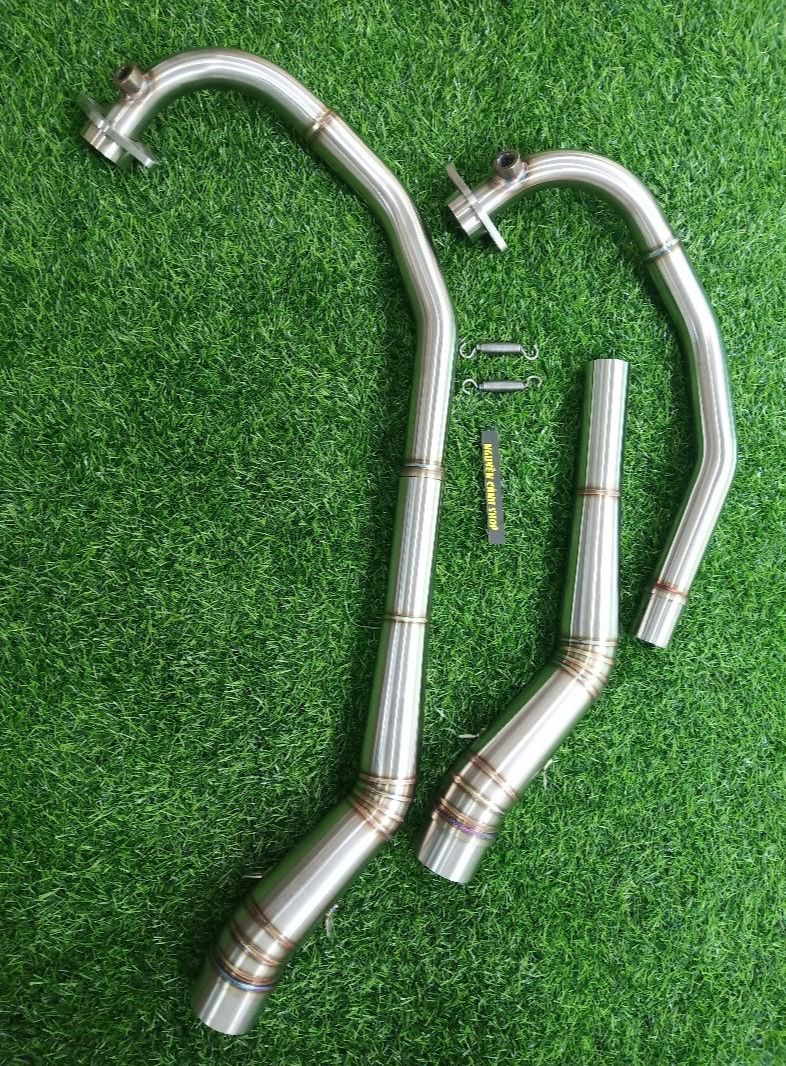 cổ pô xe raider fi 2 khúc mẫu đá thấp