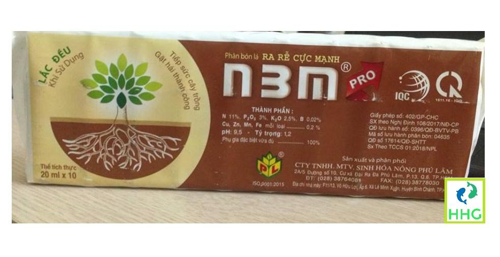 N3M Pro - Phân bón lá ra rễ cực mạnh, vĩ 10 lọ 20ml