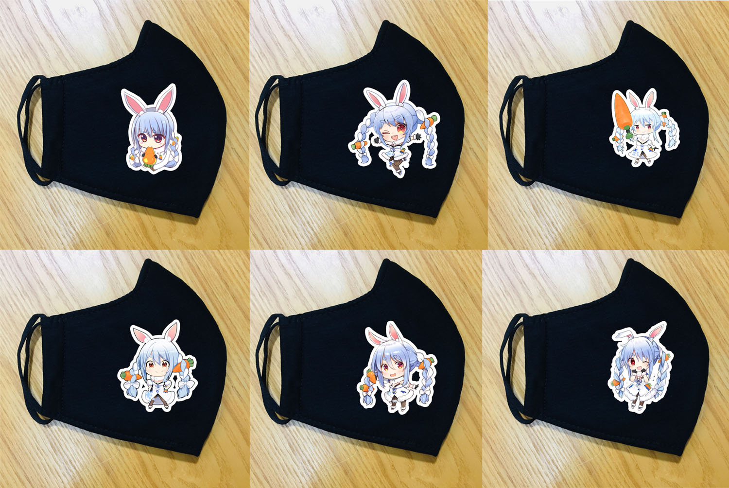 Set 1-5 KHẨU TRANG usada pekora Hololive