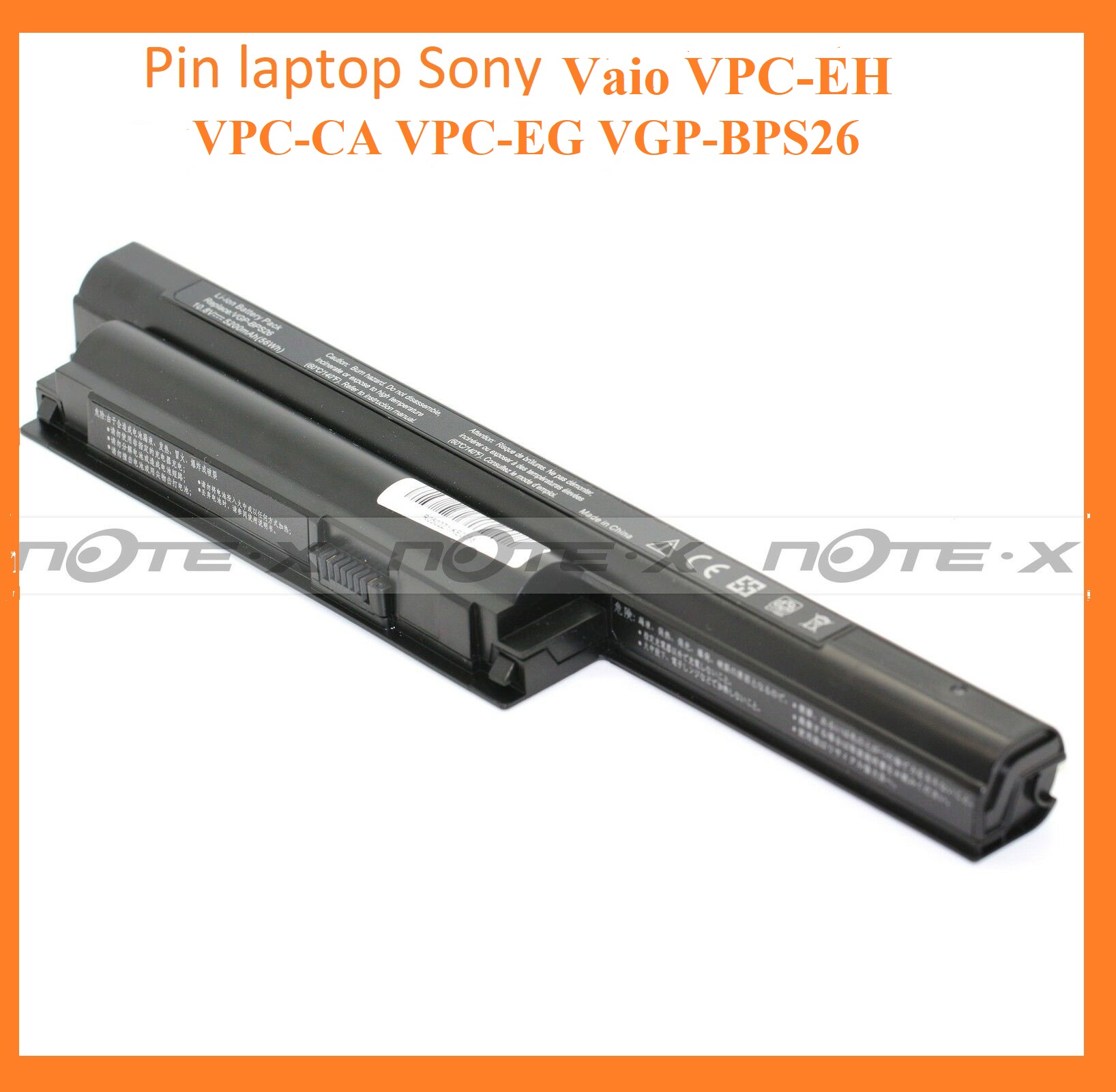 💥 Pin Laptop Sony Vaio VPC-EH VPC-CA VPC-EG VGP-BPS26